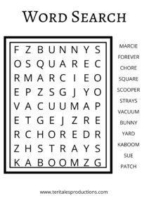 What if Bunny Poo was Square? Word Search