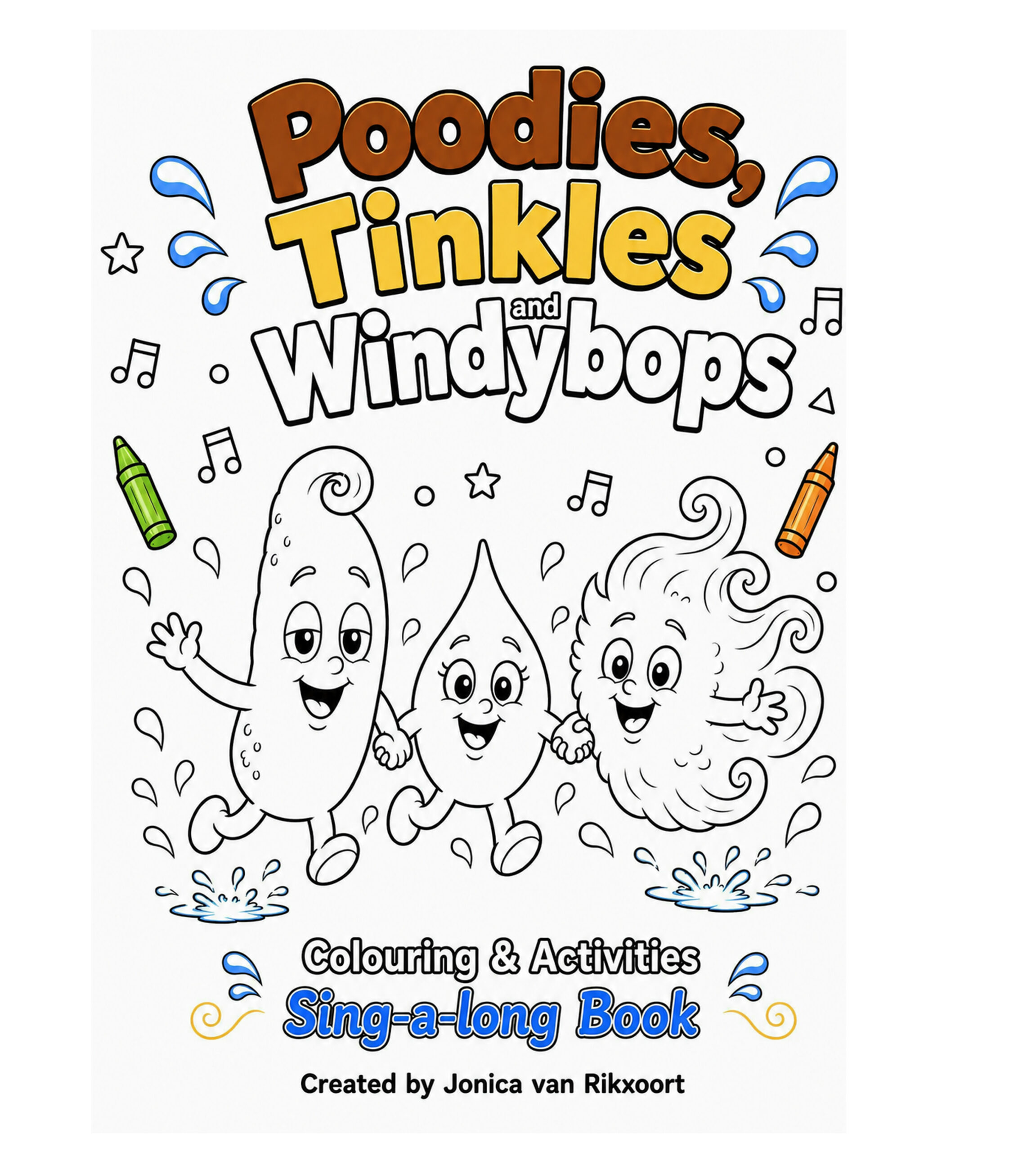Meet the Toilet Trio and Worker Buddy illustration